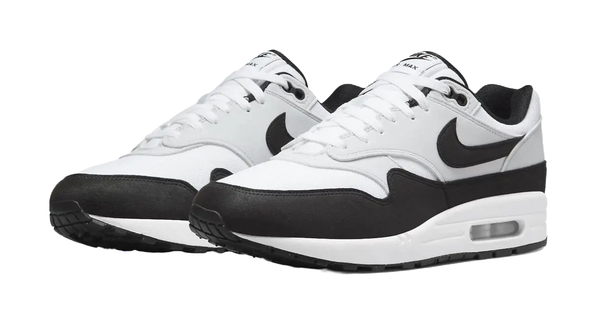 Nike Air Max 1 White Black  vjsneaker.com