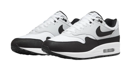 Nike Air Max 1 White Black  vjsneaker.com
