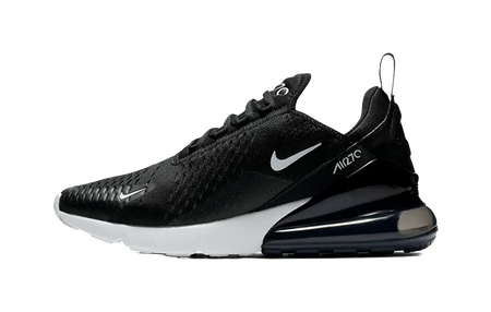 Nike Air Max 270 Black Summit White Womens  vjsneaker.com