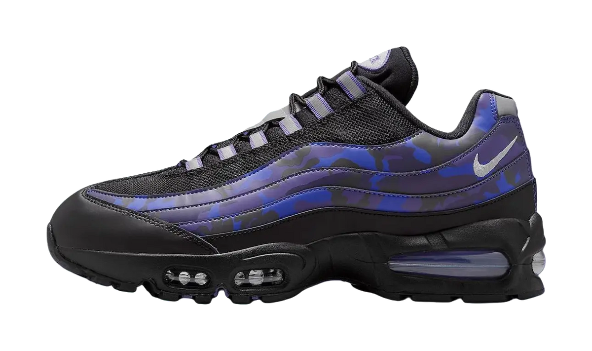 Nike Air Max 95 Casual Running Shoes Unisex Black  vjsneaker.com