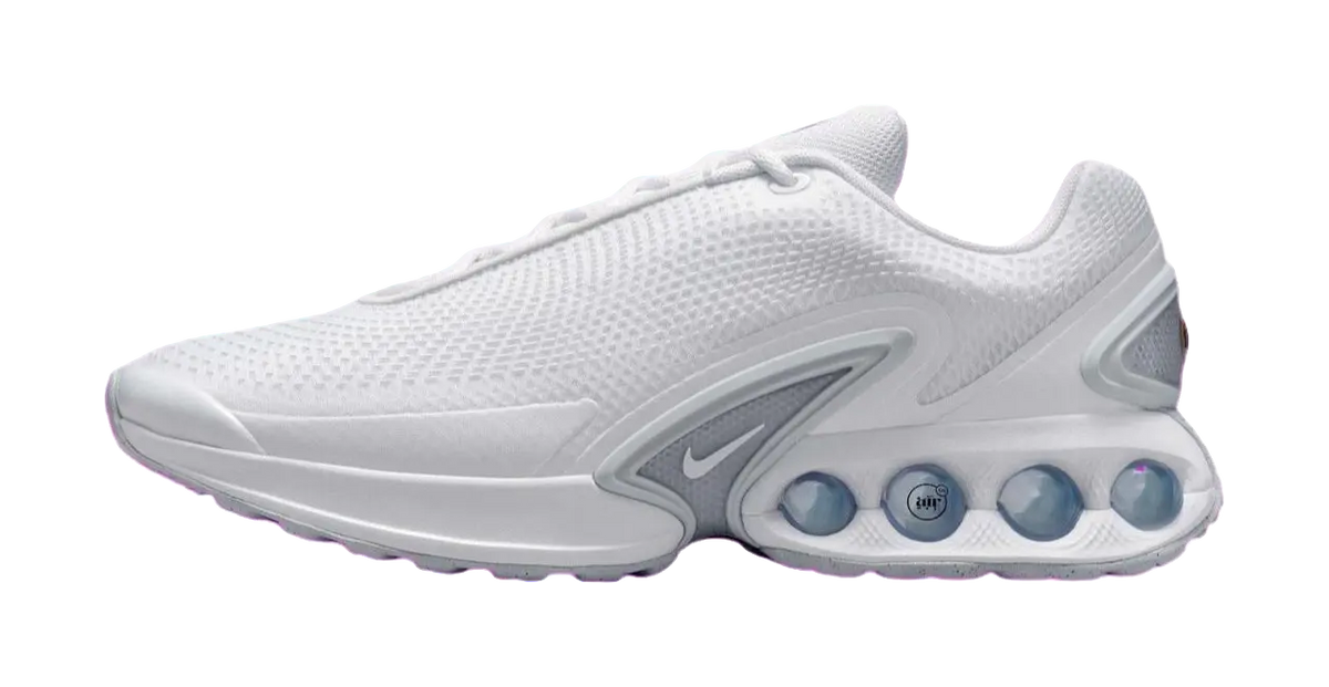 Nike Air Max Dn White Metallic Silver  vjsneaker.com