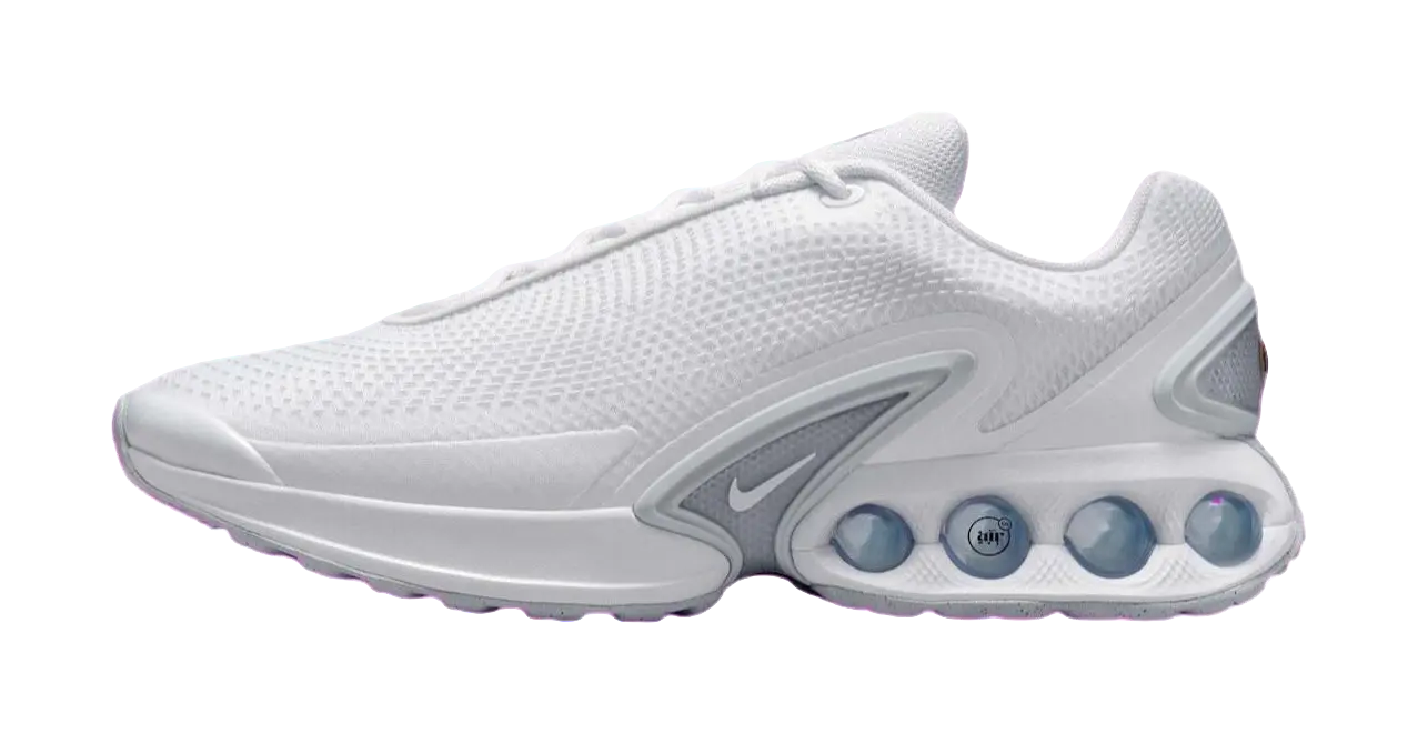 Nike Air Max Dn White Metallic Silver  vjsneaker.com