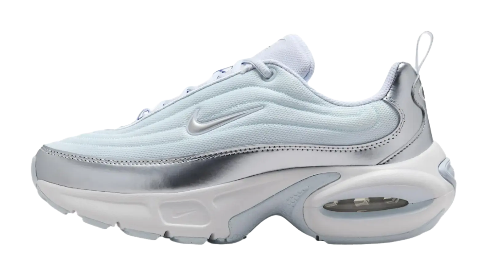 Nike Air Max Portal Height Increasing Low top Running Shoes Womens Blue Gray  vjsneaker.com