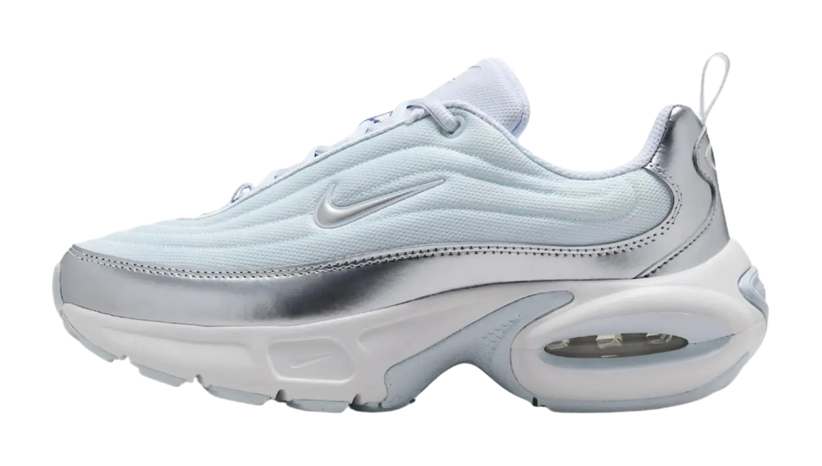 Nike Air Max Portal Height Increasing Low top Running Shoes Womens Blue Gray  vjsneaker.com