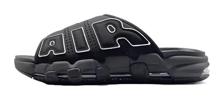 Nike Air More Uptempo Slide OG Black White  vjsneaker.com