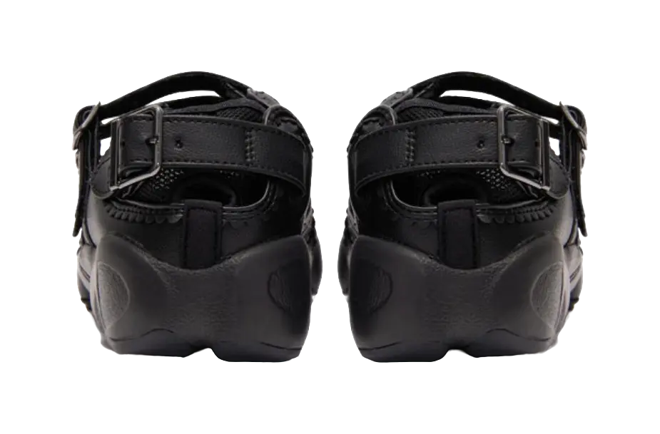 Nike Air Rift Triple Black Buckle Strap Womens  vjsneaker.com