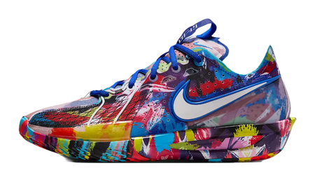 Nike Air Zoom G.T. Cut 3 EP "Jewell Loyd" Paint - Basketball Shoes Unisex Blue Red  vjsneaker.com