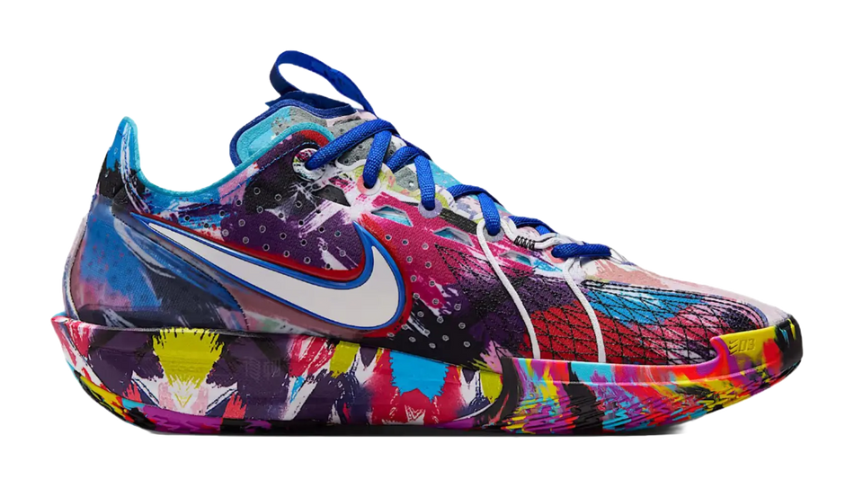 Nike Air Zoom G.T. Cut 3 EP "Jewell Loyd" Paint - Basketball Shoes Unisex Blue Red  vjsneaker.com