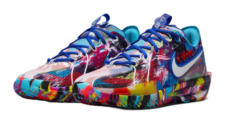 Nike Air Zoom G.T. Cut 3 EP "Jewell Loyd" Paint - Basketball Shoes Unisex Blue Red  vjsneaker.com