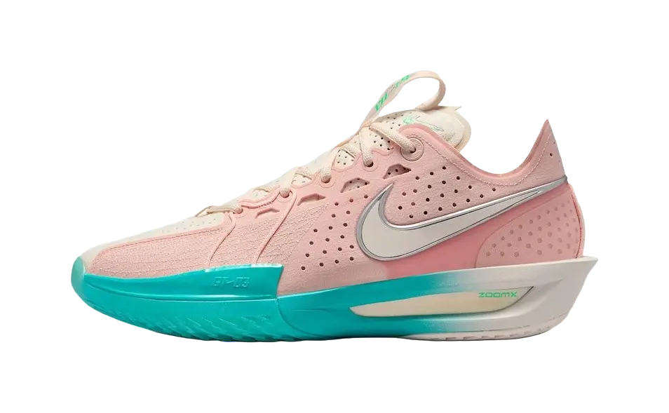 Nike Air Zoom G.T. Cut 3 EP "Washed Coral" - Basketball Shoes Men's Pink Blue  vjsneaker.com
