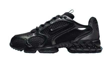 Nike Air Zoom Spiridon Cage 2 Triple Black  vjsneaker.com