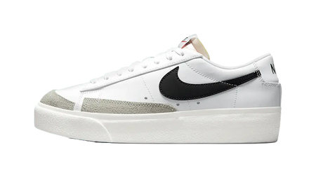 Nike Blazer Low Platform White Black Womens  vjsneaker.com