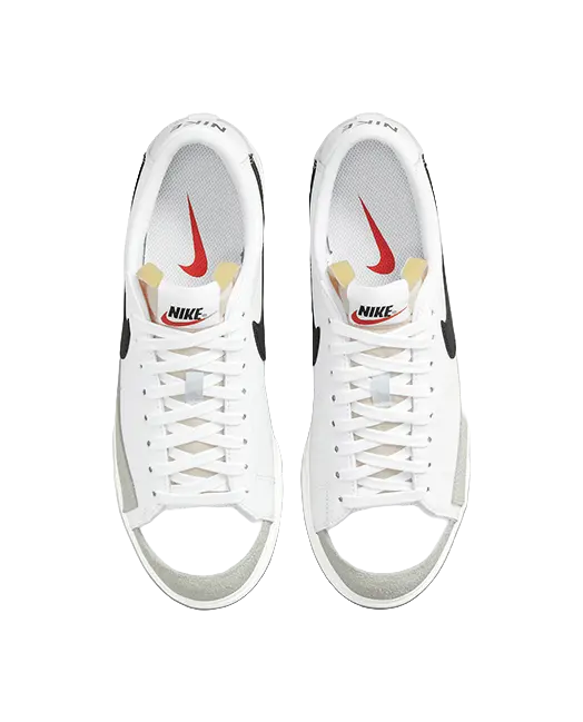 Nike Blazer Low Platform White Black Womens  vjsneaker.com