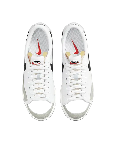 Nike Blazer Low Platform White Black Womens  vjsneaker.com