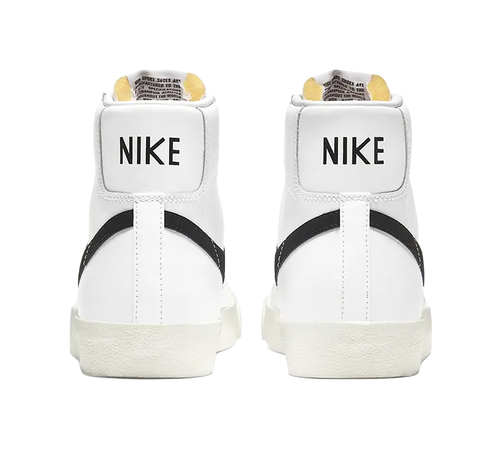 Nike Blazer Mid 77 Vintage White Black  vjsneaker.com
