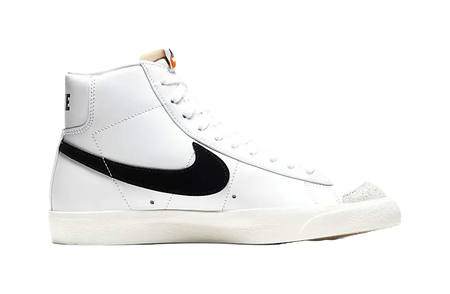 Nike Blazer Mid 77 Vintage White Black Womens  vjsneaker.com