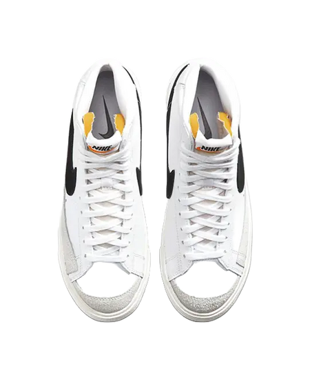 Nike Blazer Mid 77 Vintage White Black Womens  vjsneaker.com