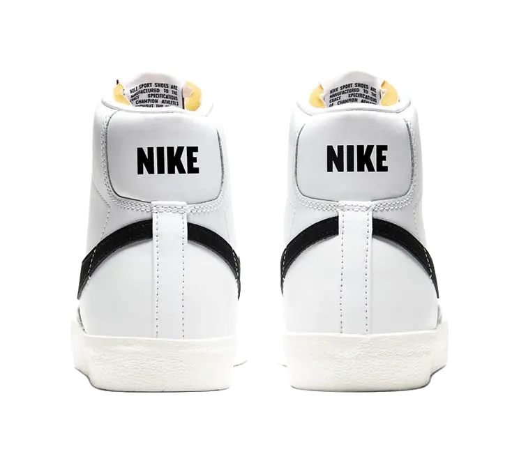 Nike Blazer Mid 77 Vintage White Black Womens  vjsneaker.com