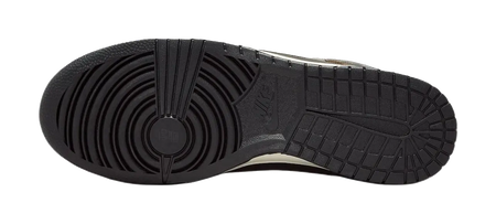 Nike Dunk Abrasion Resistant Low top Skateboard Shoes Mens Brown White  vjsneaker.com