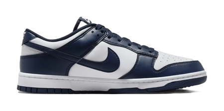 Nike Dunk Low White Midnight Navy  vjsneaker.com