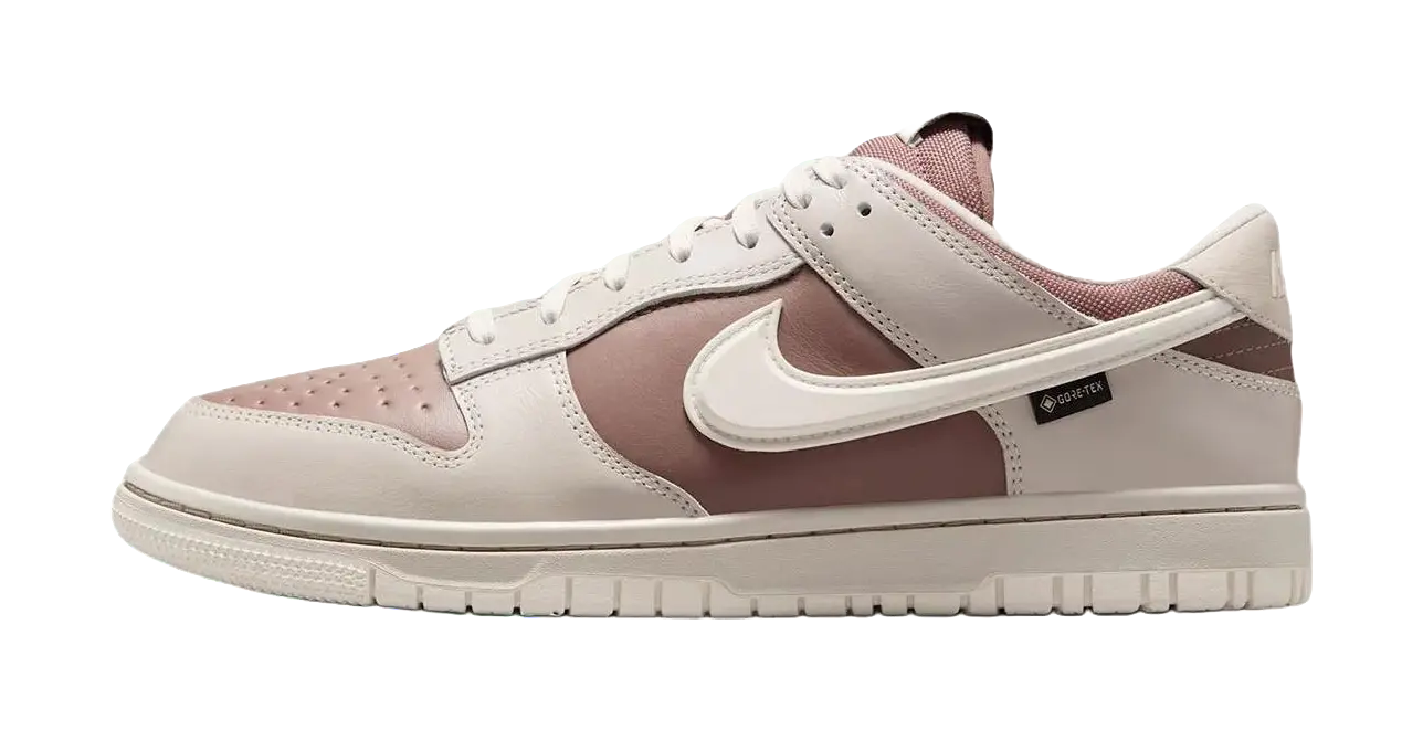 Nike Dunk Waterproof Low top Skateboard Shoes Mens Beige Brown  vjsneaker.com