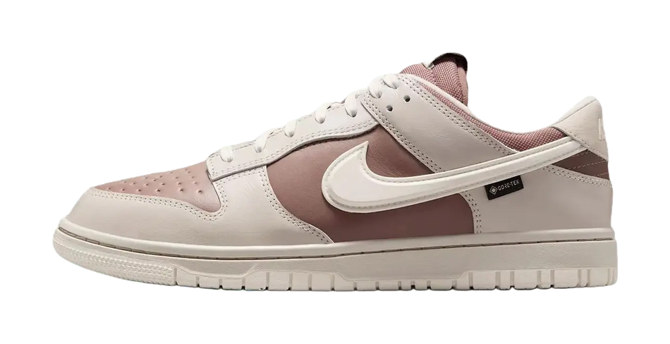 Nike Dunk Waterproof Low top Skateboard Shoes Mens Beige Brown  vjsneaker.com