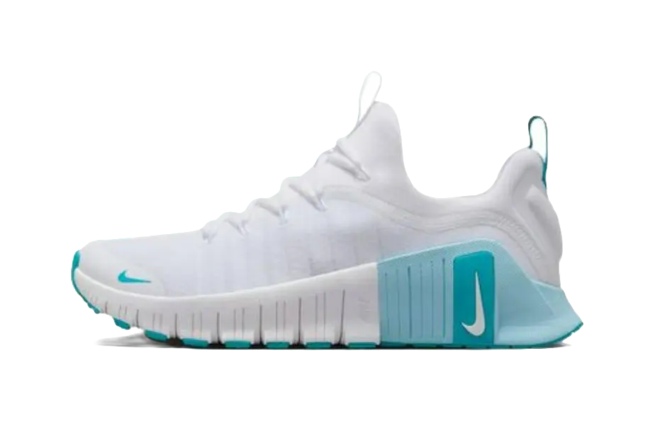 Nike Free Metcon 6 White Glacier Blue Dusty Cactus Womens  vjsneaker.com