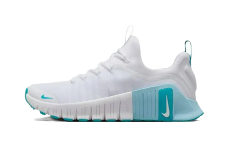 Nike Free Metcon 6 White Glacier Blue Dusty Cactus Womens  vjsneaker.com