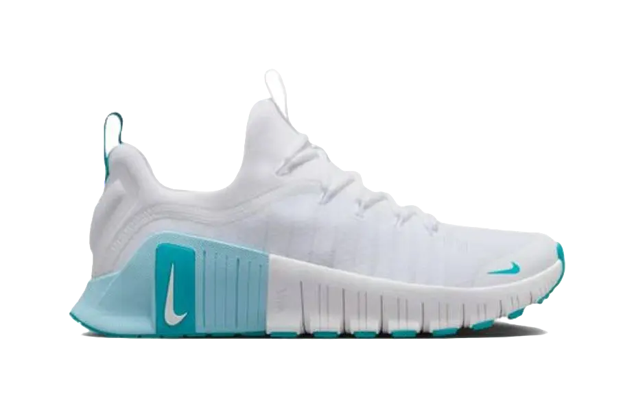 Nike Free Metcon 6 White Glacier Blue Dusty Cactus Womens  vjsneaker.com
