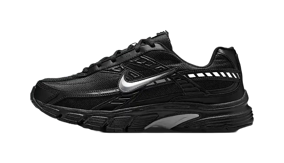 Nike Initiator Anti Slip Wear Resistant Low Top Casual City Commute Running Shoes Mens Black  vjsneaker.com