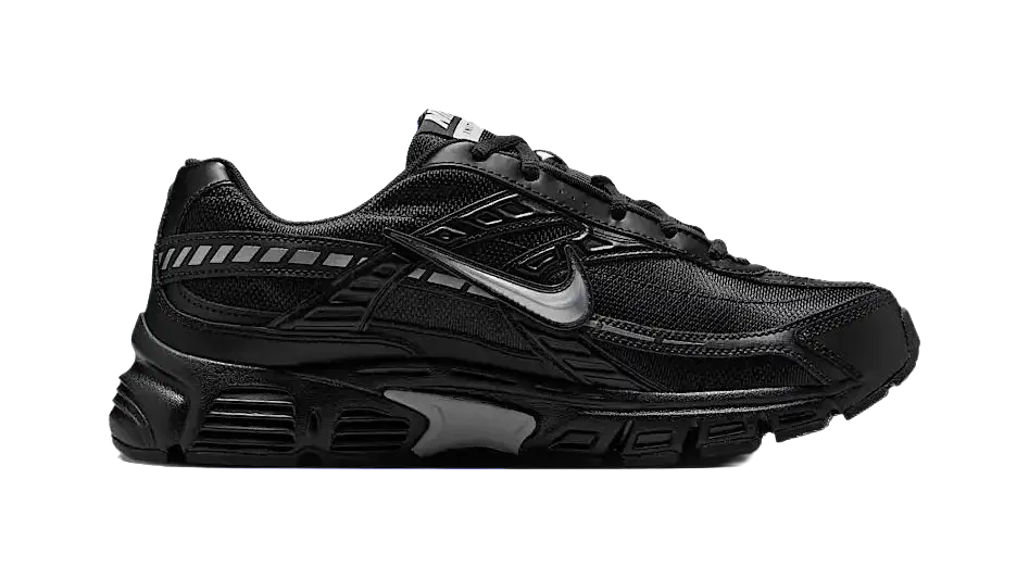Nike Initiator Anti Slip Wear Resistant Low Top Casual City Commute Running Shoes Mens Black  vjsneaker.com