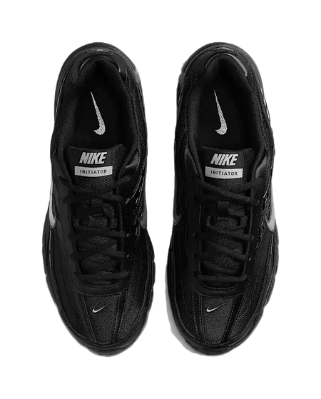 Nike Initiator Anti Slip Wear Resistant Low Top Casual City Commute Running Shoes Mens Black  vjsneaker.com
