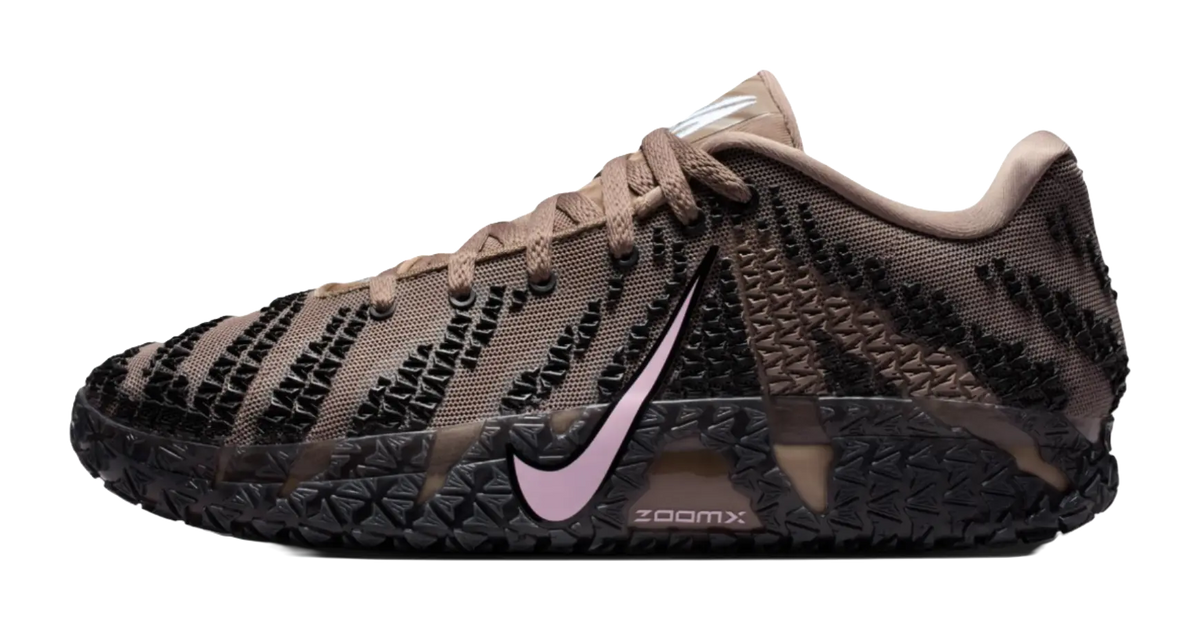 Nike Ja Morant 3 Basketball Shoes Mens Brown Black Pink  vjsneaker.com