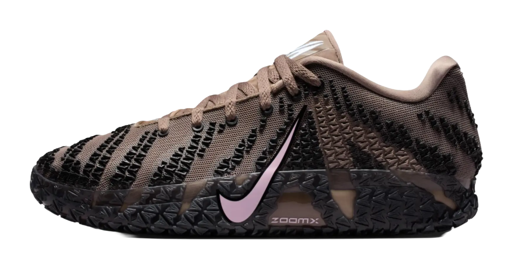 Nike Ja Morant 3 Basketball Shoes Mens Brown Black Pink  vjsneaker.com