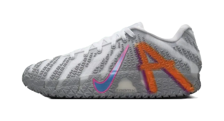 Nike Ja Morant 3 Basketball Shoes Unisex Gray White Asian Version  vjsneaker.com