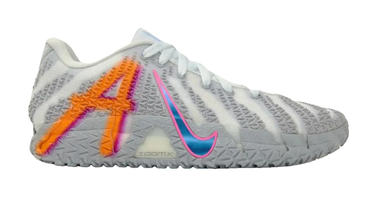 Nike Ja Morant 3 Basketball Shoes Unisex Gray White Asian Version  vjsneaker.com