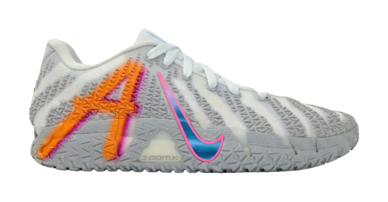 Nike Ja Morant 3 Basketball Shoes Unisex Gray White Asian Version  vjsneaker.com