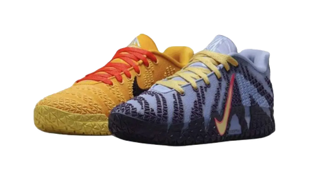 Nike Ja Morant 3 Breathable, Supportive, And Lightweight Basketball Shoes Mens Blue Yellow Asian Version  vjsneaker.com