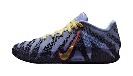 Nike Ja Morant 3 Breathable, Supportive, And Lightweight Basketball Shoes Mens Blue Yellow Asian Version  vjsneaker.com