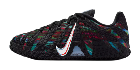 Nike Ja Morant 3 Low top Childrens Basketball Shoes Black White Red Unisex  vjsneaker.com