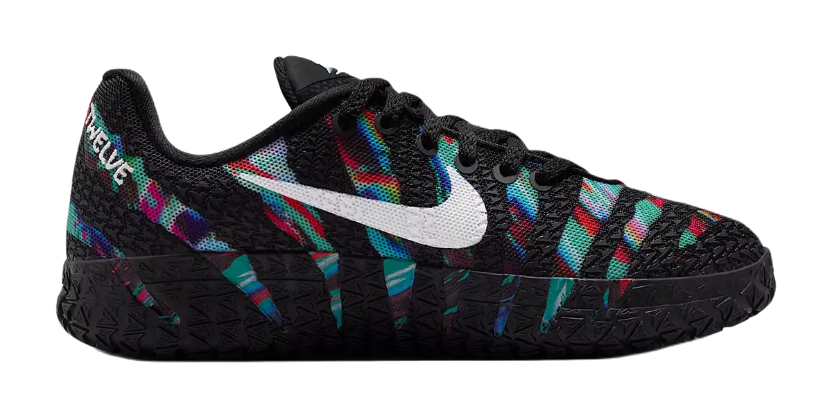 Nike Ja Morant 3 Low top Childrens Basketball Shoes Black White Red Unisex  vjsneaker.com