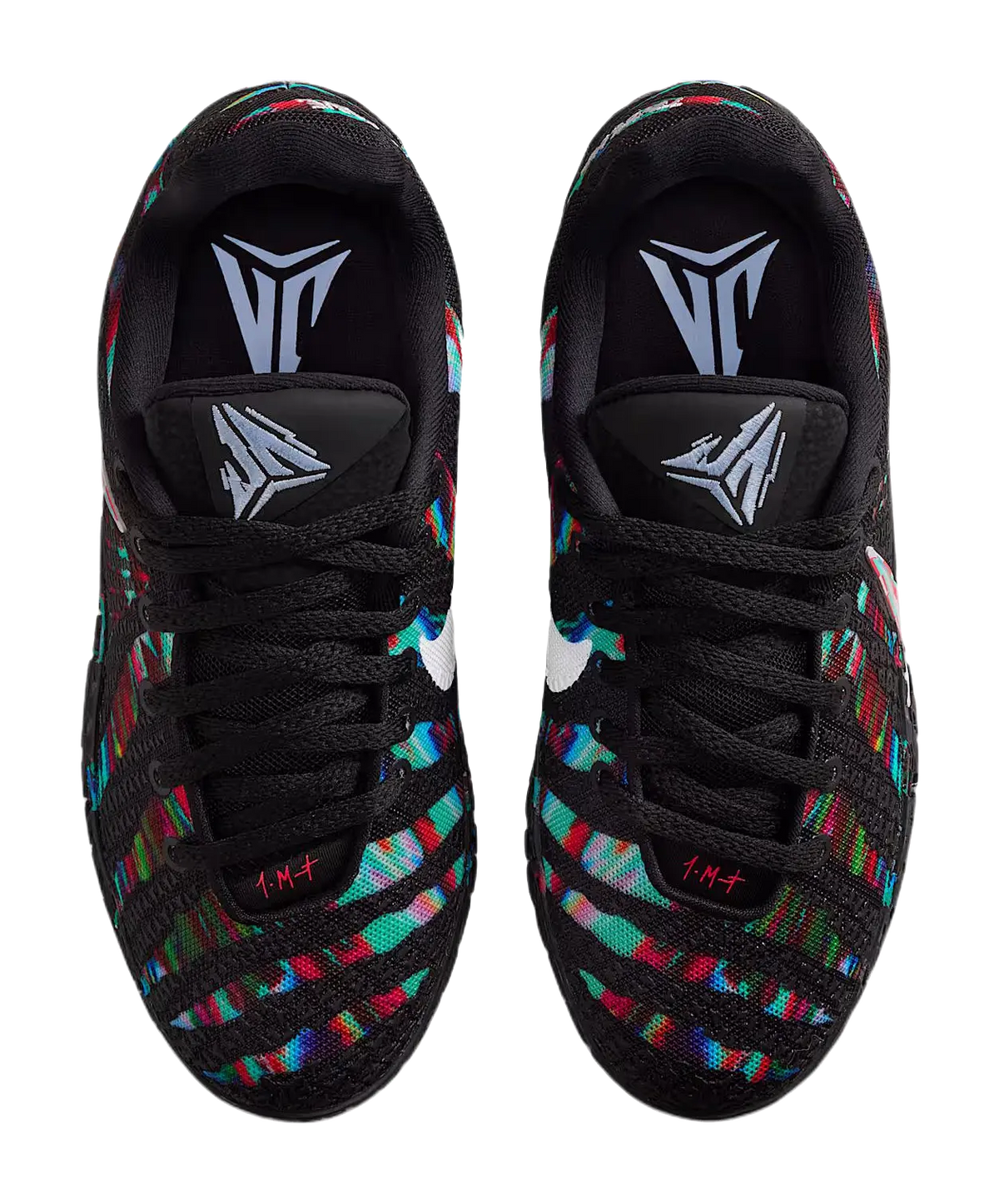 Nike Ja Morant 3 Low top Childrens Basketball Shoes Black White Red Unisex  vjsneaker.com