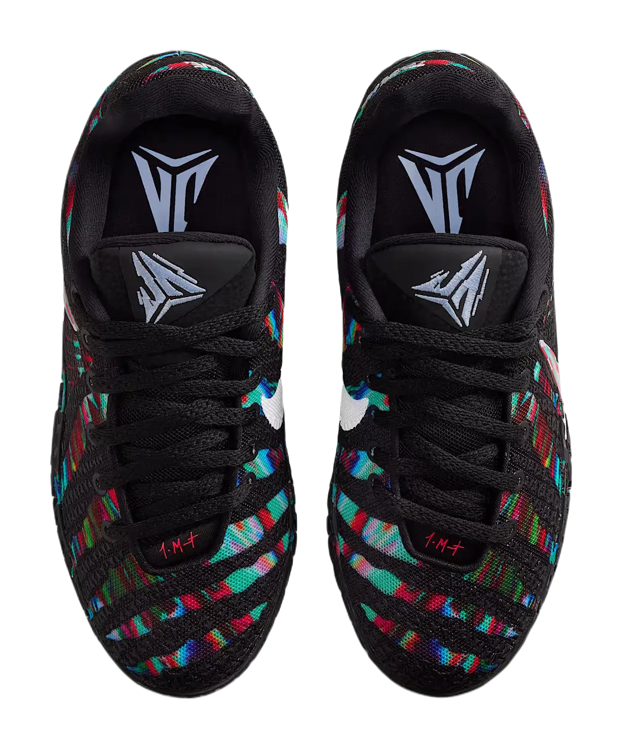 Nike Ja Morant 3 Low top Childrens Basketball Shoes Black White Red Unisex  vjsneaker.com