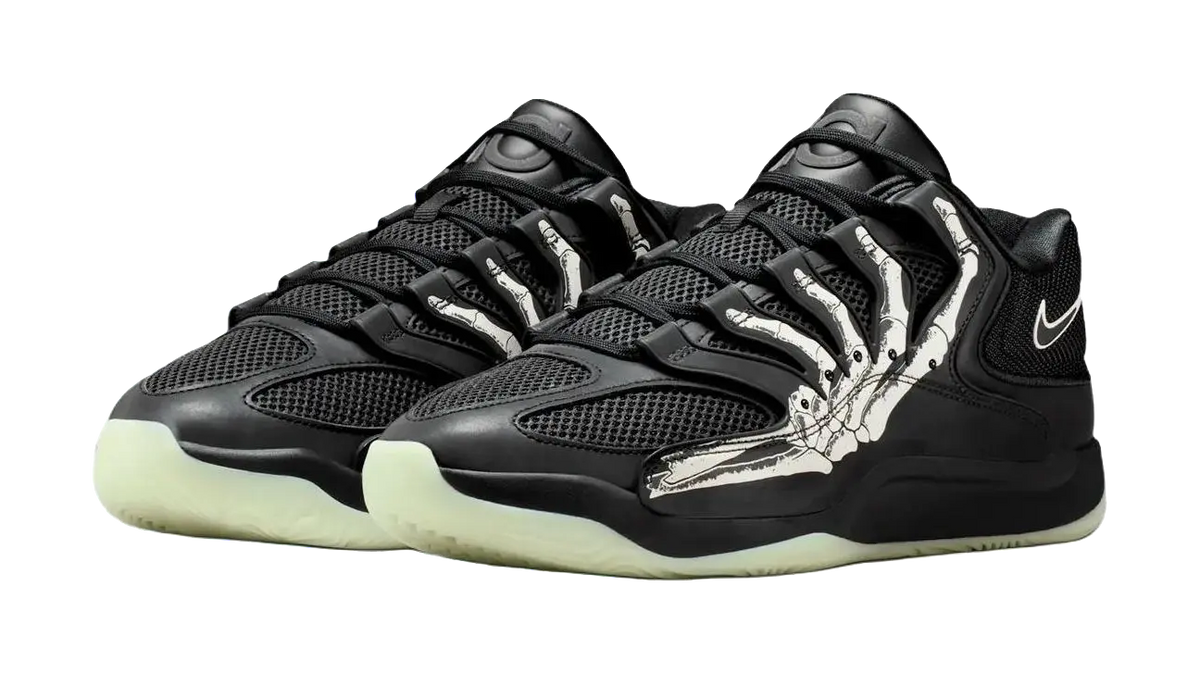 Nike KD 18 "Slim Reaper" EP Halloween - Basketball Shoes Men's Black  vjsneaker.com