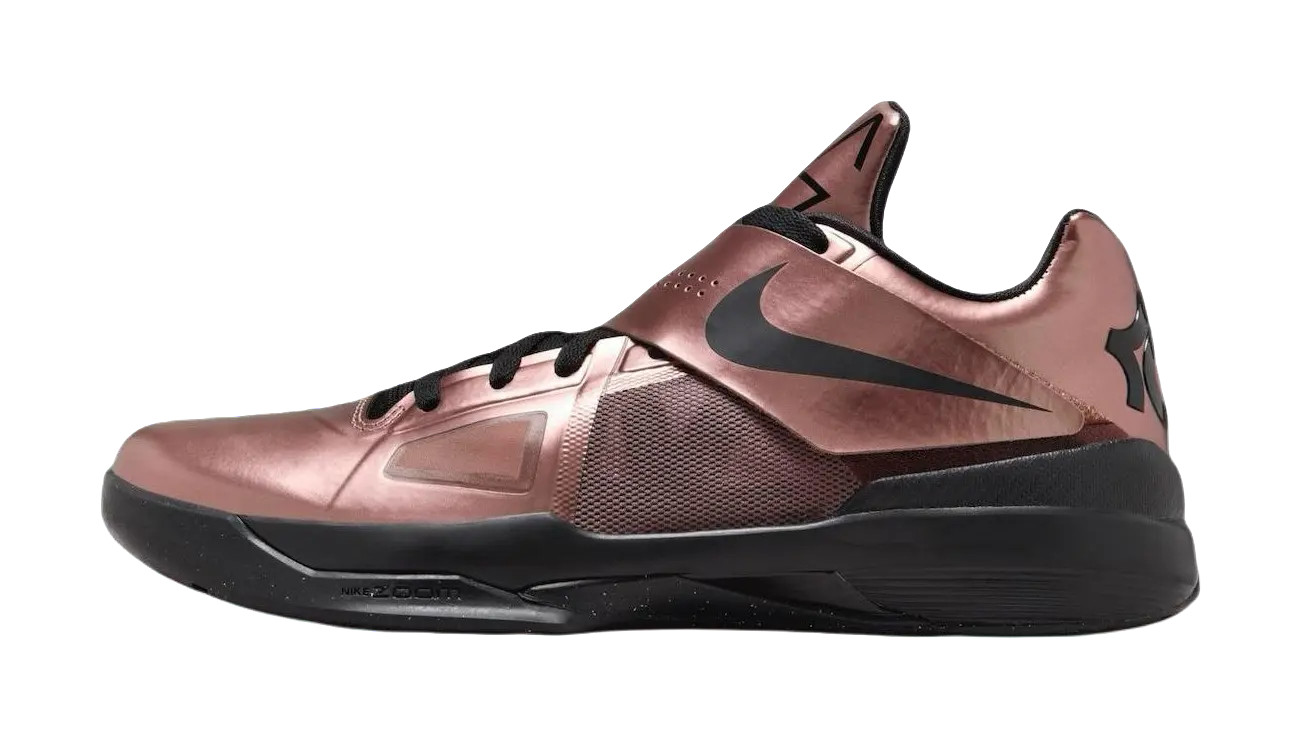 Nike KD4 Christmas 2024 - basketball shoes for men, bronze color  vjsneaker.com
