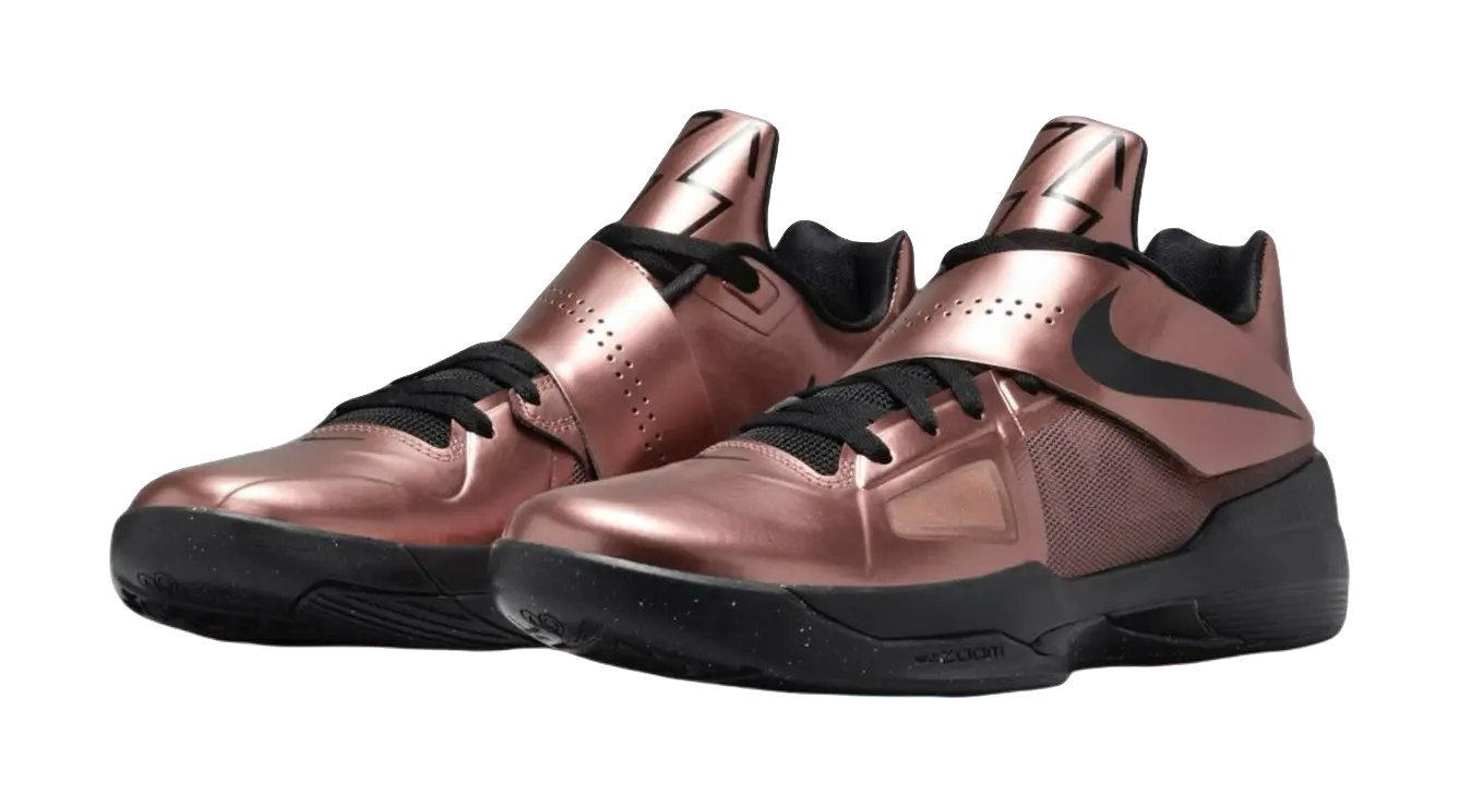 Nike KD4 Christmas 2024 - basketball shoes for men, bronze color  vjsneaker.com