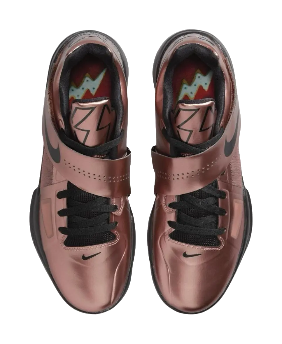 Nike KD4 Christmas 2024 - basketball shoes for men, bronze color  vjsneaker.com