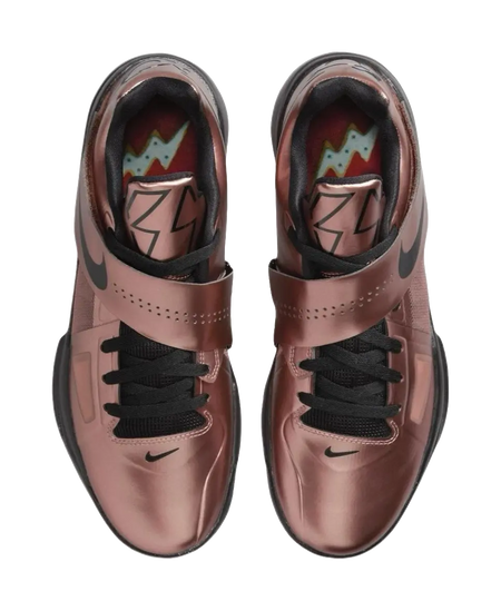 Nike KD4 Christmas 2024 - basketball shoes for men, bronze color  vjsneaker.com