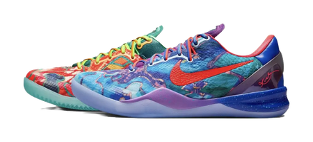 Nike Kobe 8 Protro "What The Kobe" - Basketball Shoes for Men and Women Orange Blue 2025 Edition  vjsneaker.com