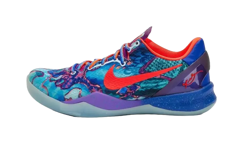 Nike Kobe 8 Protro "What The Kobe" - Basketball Shoes for Men and Women Orange Blue 2025 Edition  vjsneaker.com